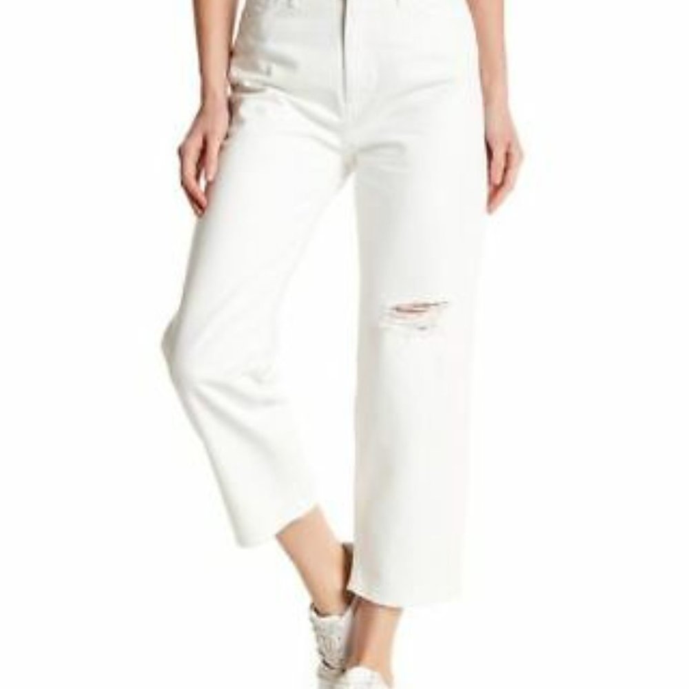 mih jeanne distressed highrise vintage straight